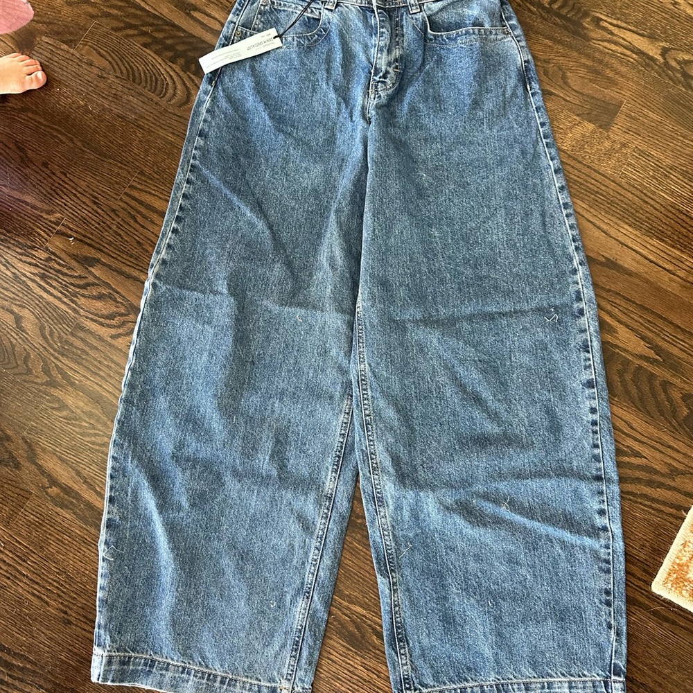 River Island Blue Wide Leg Women's Jeans